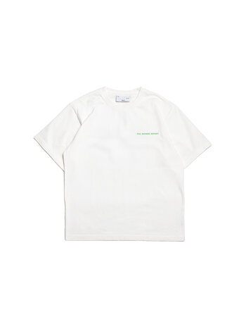 The Savage Report TSR Optic T-Shirt Off White Green