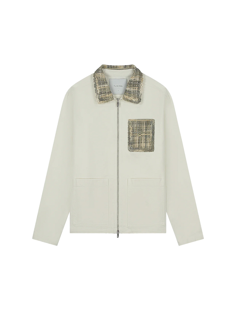 Filling Pieces Worker Jacket Panier Antique White