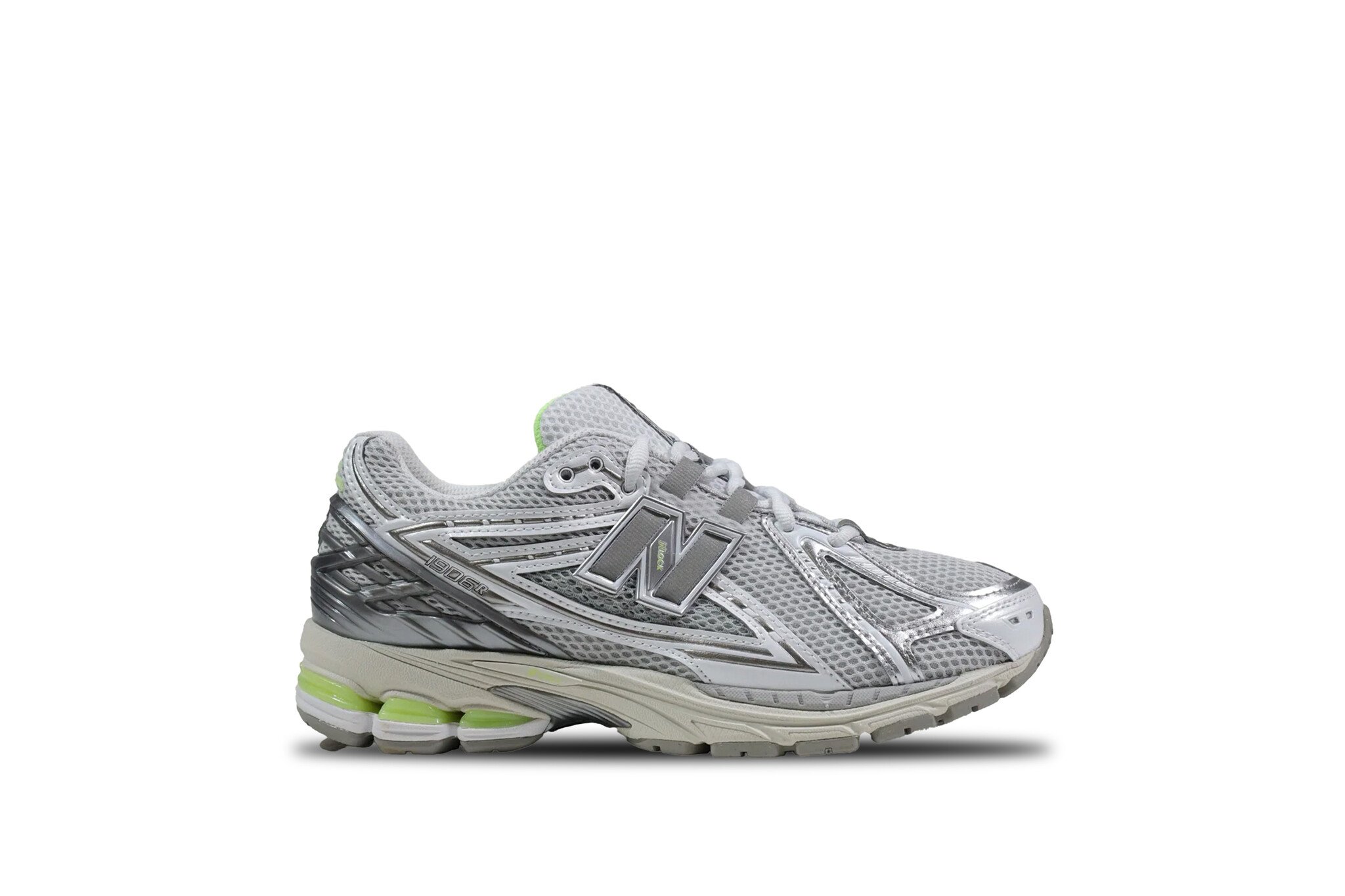 New Balance 1906 Silver Lime Grey Fluo
