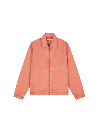 OLAF Washed Canvas Jacket Burnt Coral