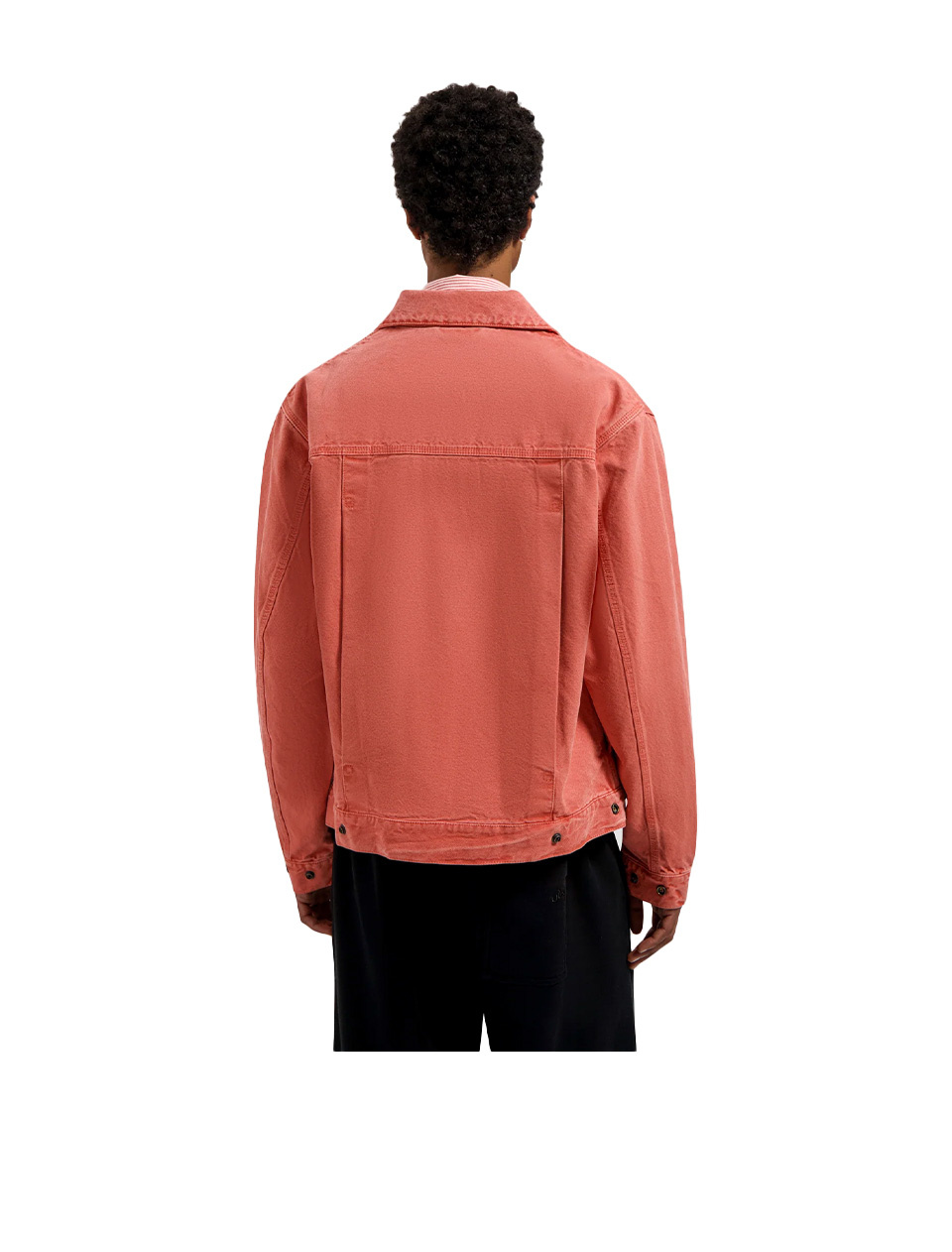OLAF Washed Canvas Jacket Burnt Coral