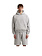 Ange Projects Big Stitch Hoodie Heather Grey