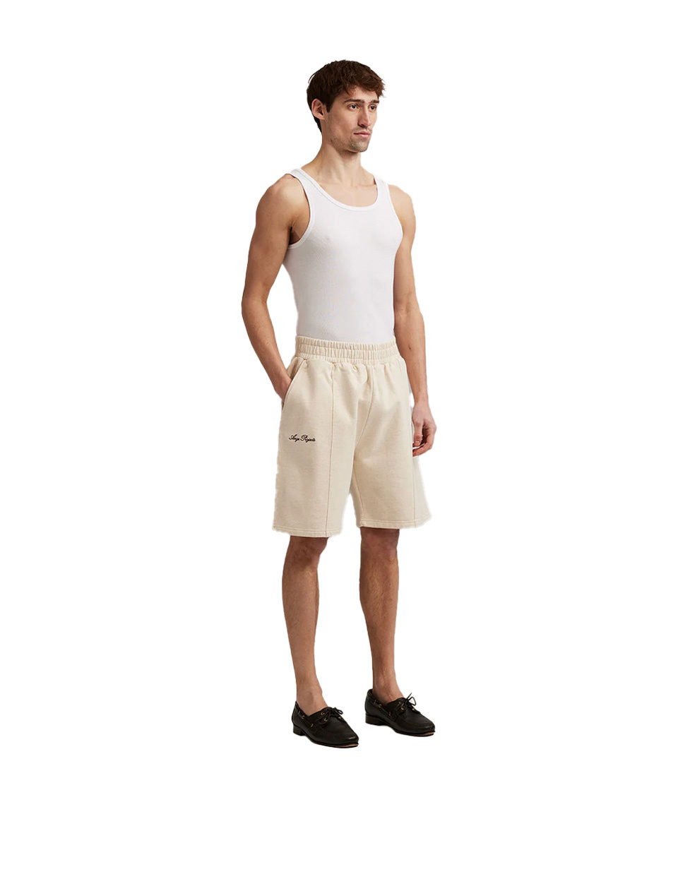 Ange Projects Sweatshorts Oatmeal Melange