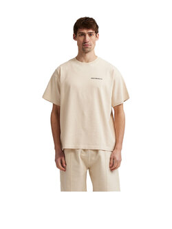 Ange Projects Gow Classic T-Shirt Oatmeal Melange