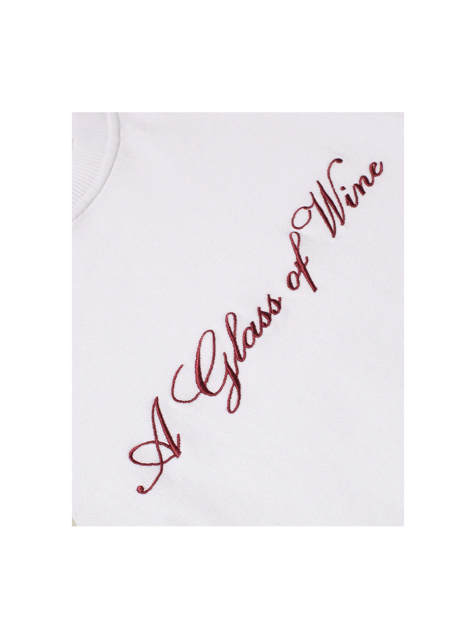 Ange Projects Gow Script T-Shirt White