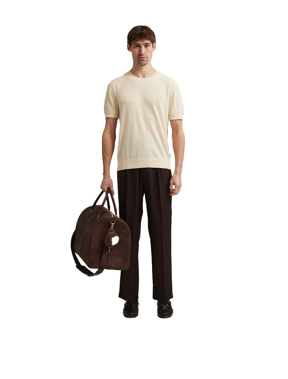 Ange Projects Boucle Tee Ecru