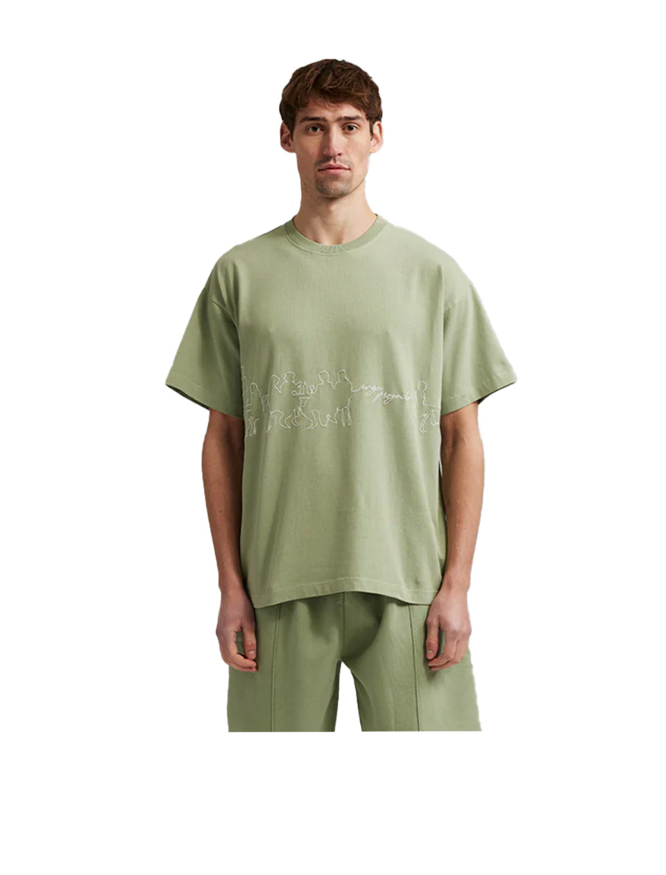 Ange Projects Datenight T-Shirt Chardonnay Green