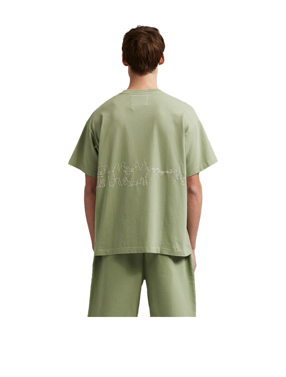 Ange Projects Datenight T-Shirt Chardonnay Green