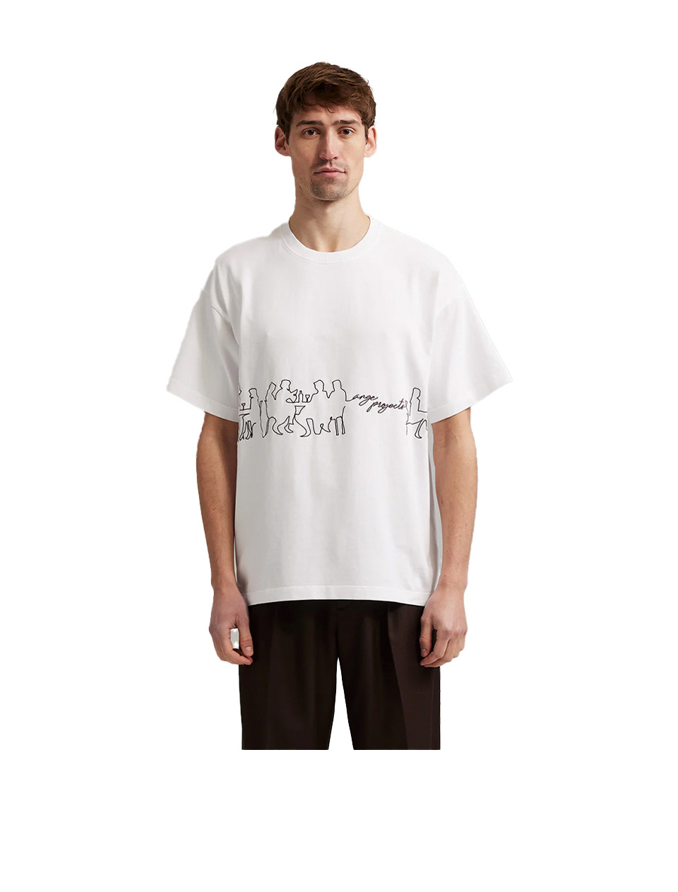 Ange Projects Datenight T-Shirt White