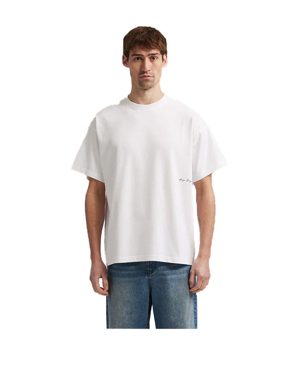 Ange Projects Postcard T-Shirt White