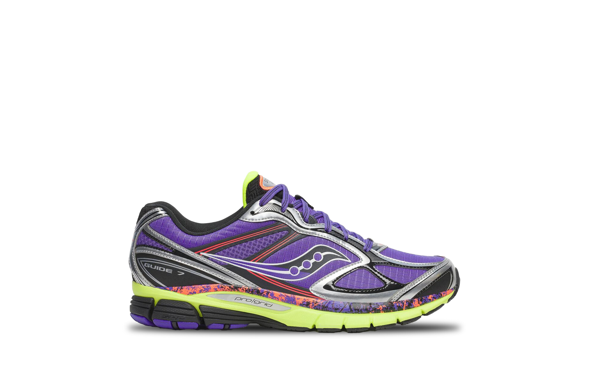 Saucony Originals Progrid Guide 7 'Hi-Octane' Purple Citron