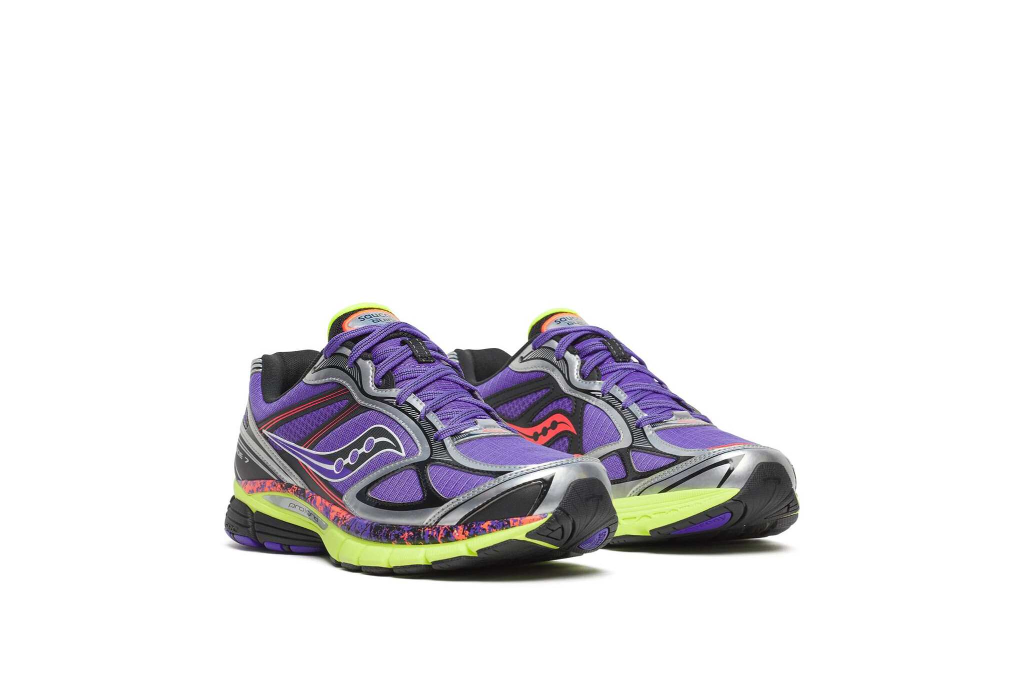 Saucony Originals Progrid Guide 7 'Hi-Octane' Purple Citron
