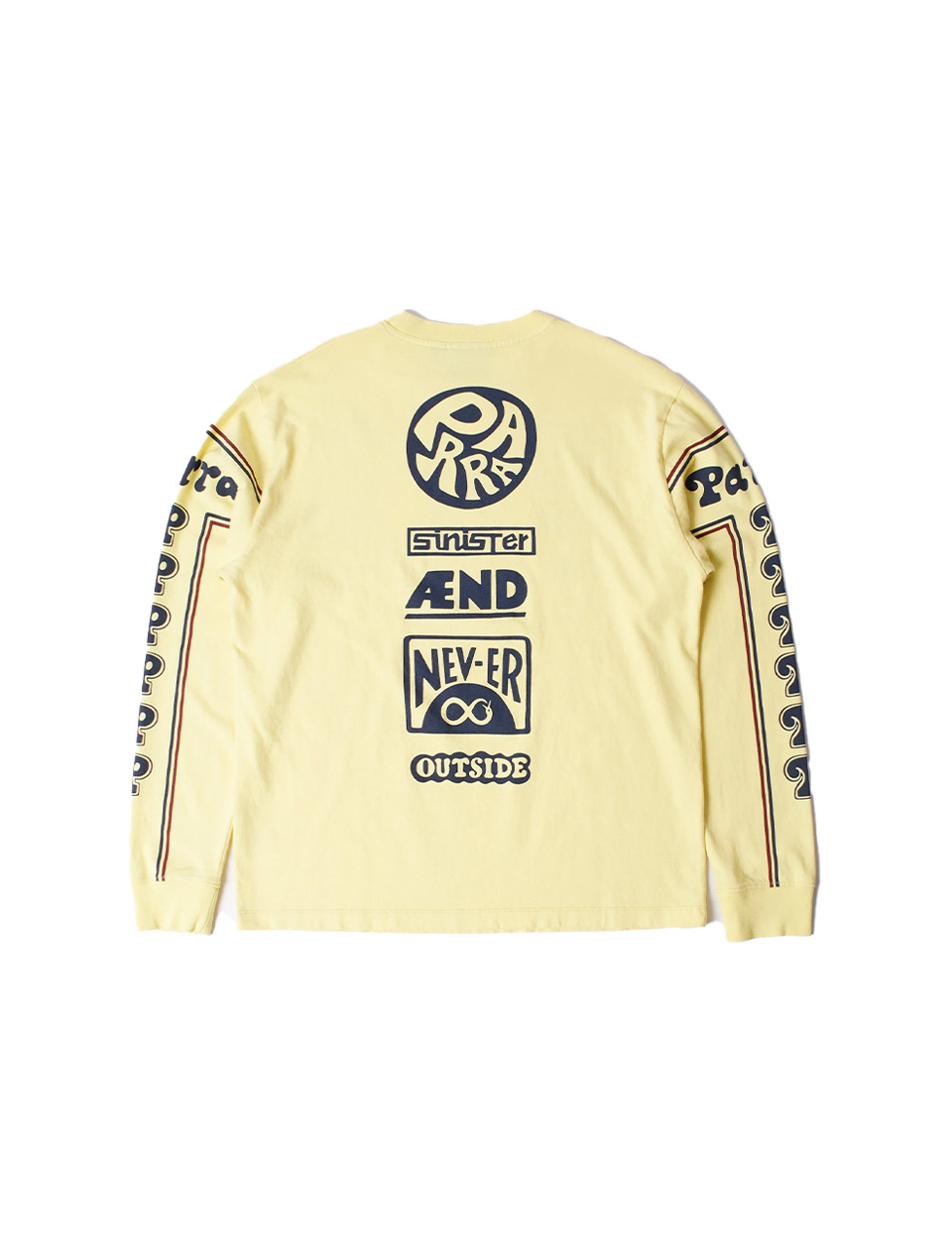 By Parra Never Sinister Long Sleeve T-Shirt Yellow