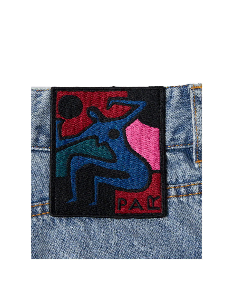 By Parra Washed Up Jeans Washed Blue