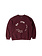 By Parra Gasoline Crew Neck Sweatshirt Dark Burgundy