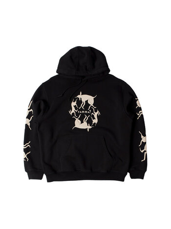 By Parra Non Grand Café Hooded Sweatshirt Black