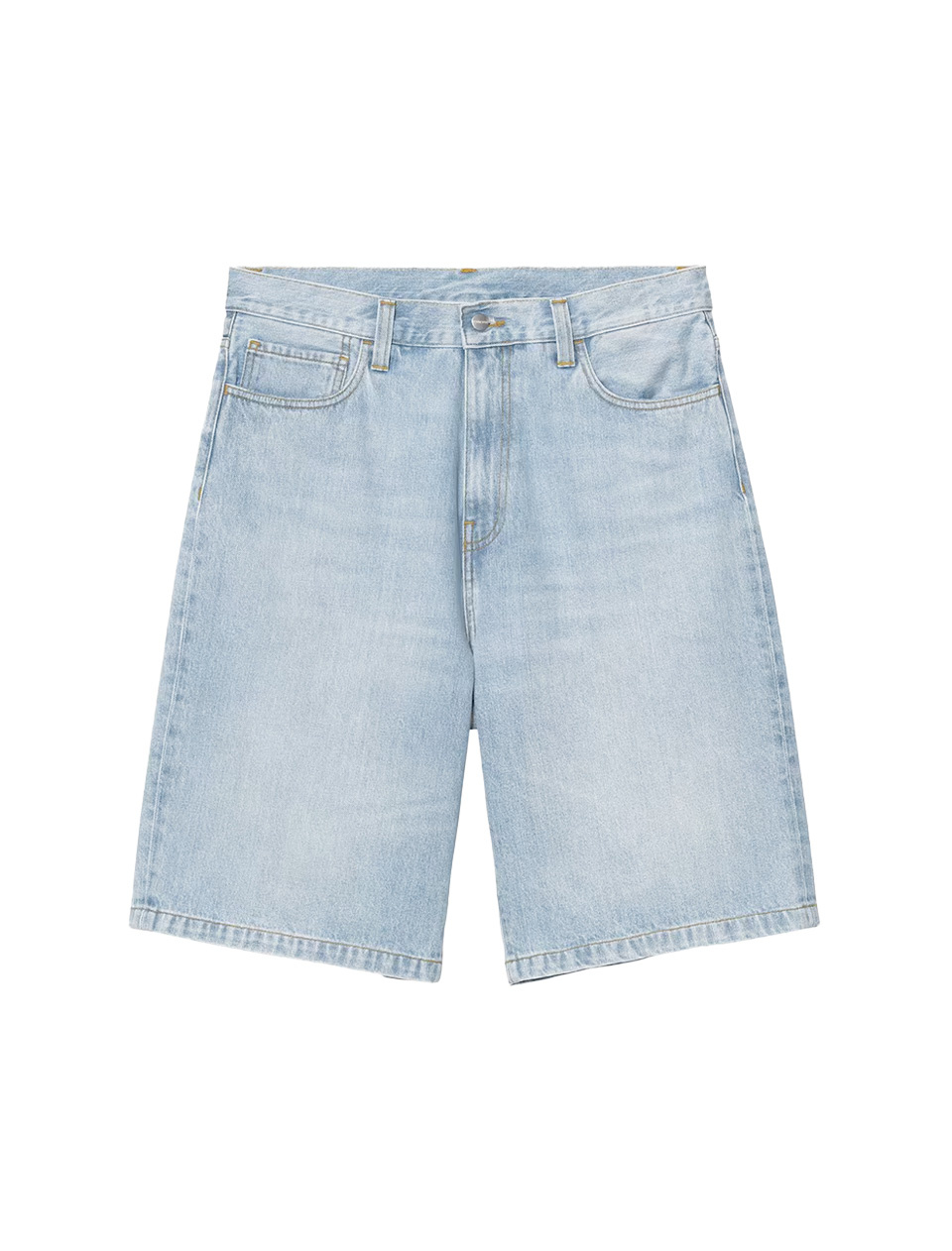 Carhartt WIP Landon Short Blue Heavy Worn Bleached