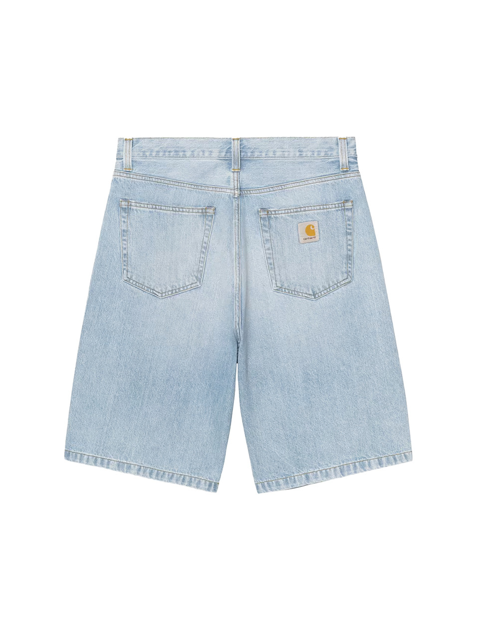 Carhartt WIP Landon Short Blue Heavy Worn Bleached
