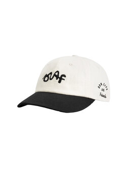 OLAF Varsity Cap Off-White Black