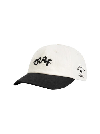 OLAF Varsity Cap Off-White Black