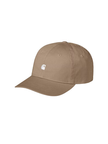 Carhartt WIP Madison Logo Cap Leather White