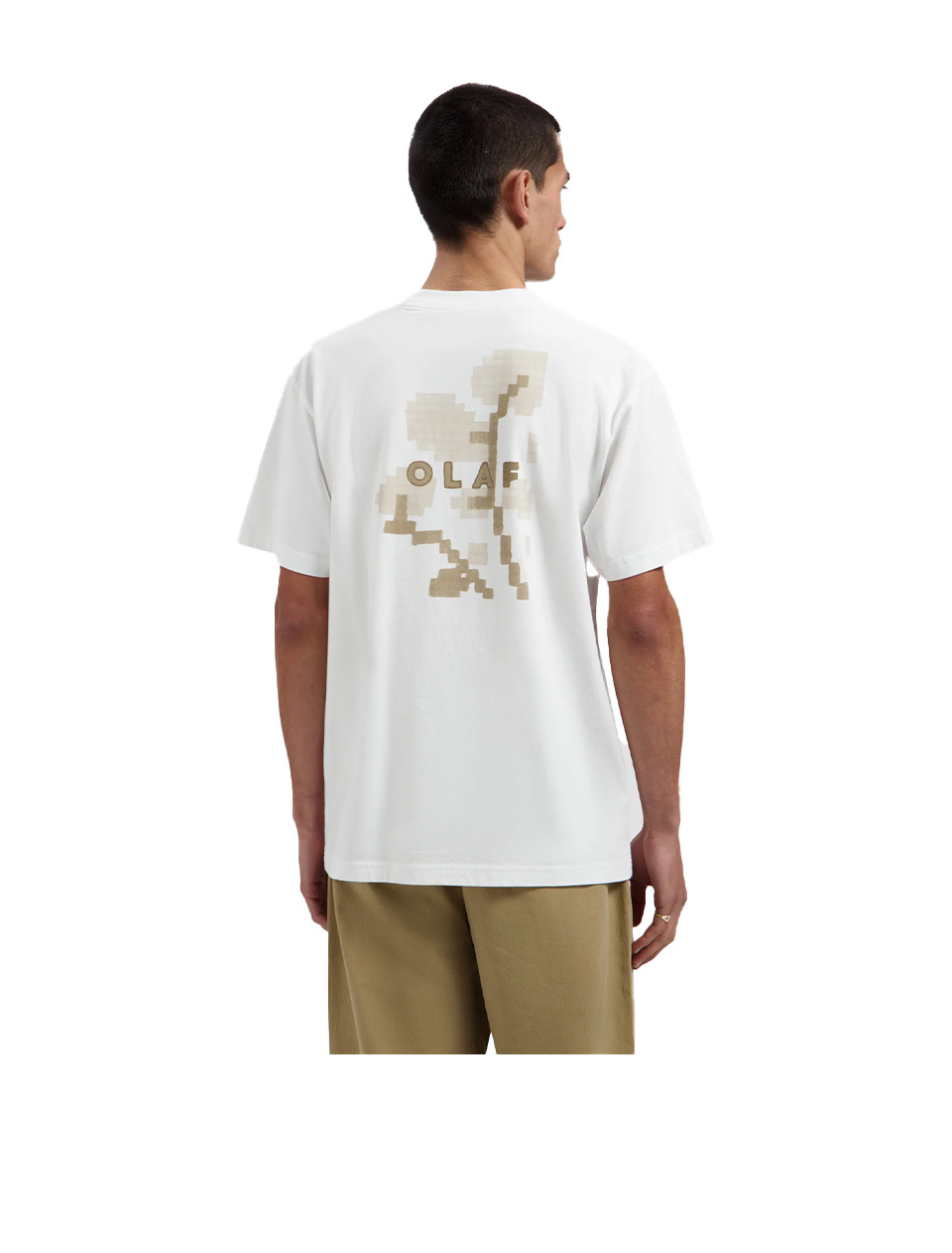 OLAF Felted Watercrest Tee Optical White