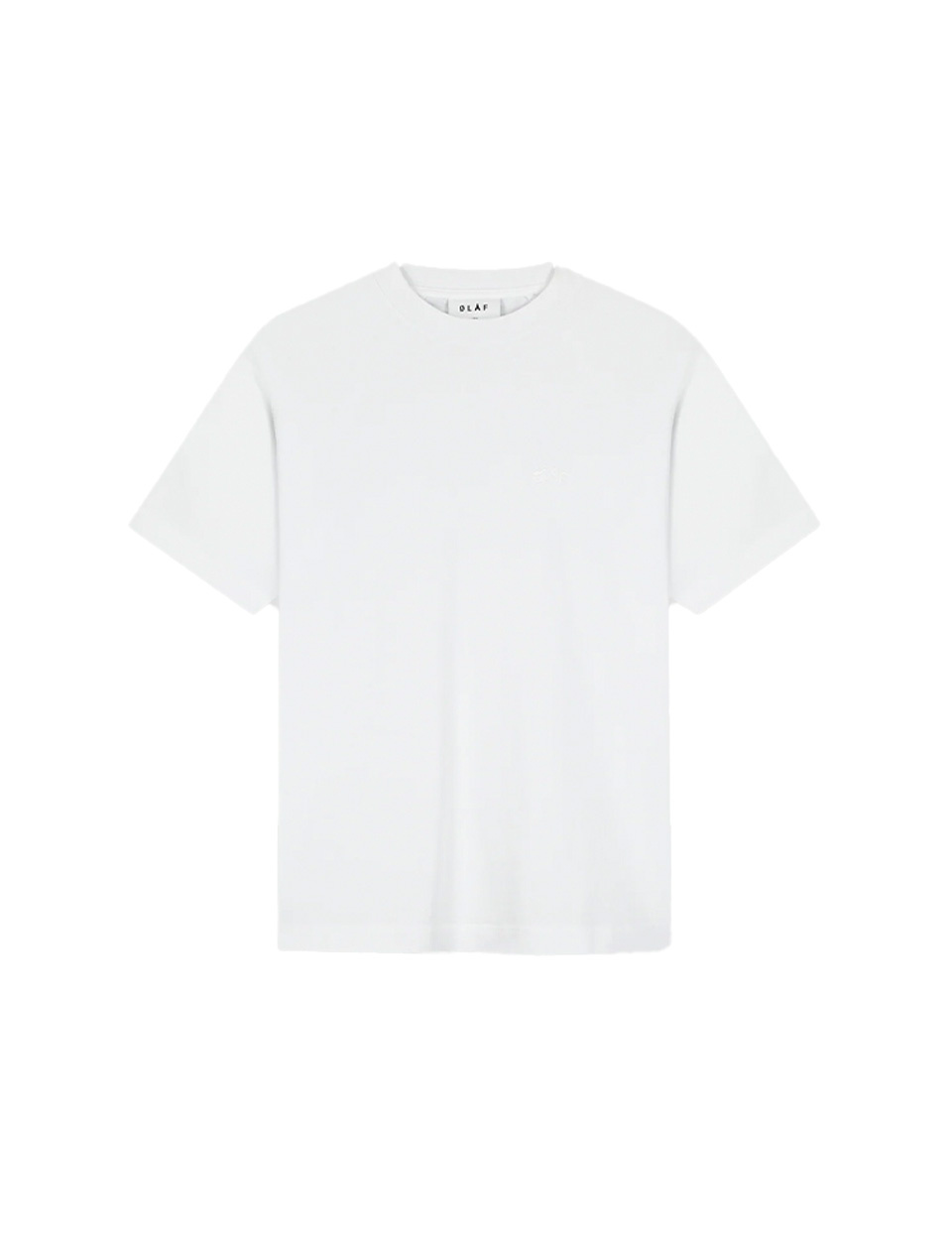 OLAF Signature Tee Optical White