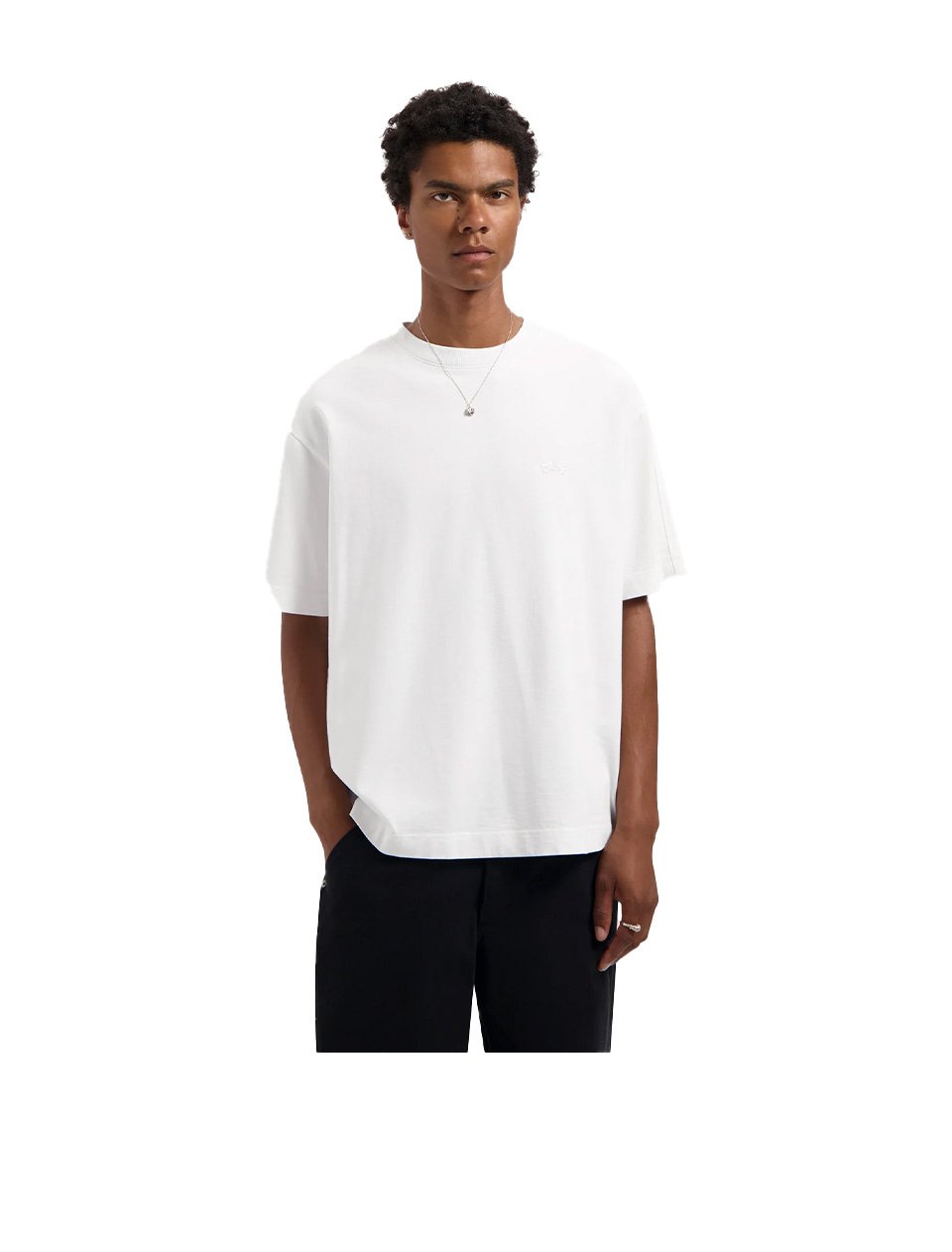 OLAF Signature Tee Optical White