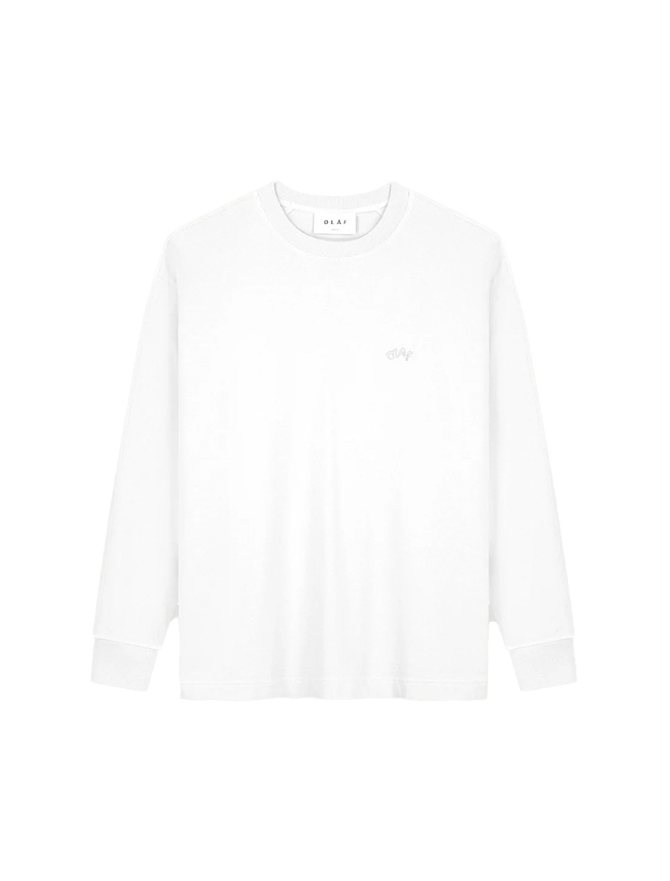 OLAF Signature LS Tee Optical White