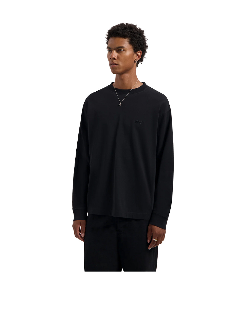 OLAF Signature LS Tee Black