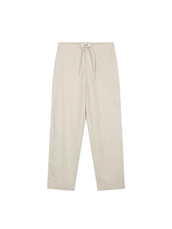 OLAF Linen Barrel Leg Pants Cement