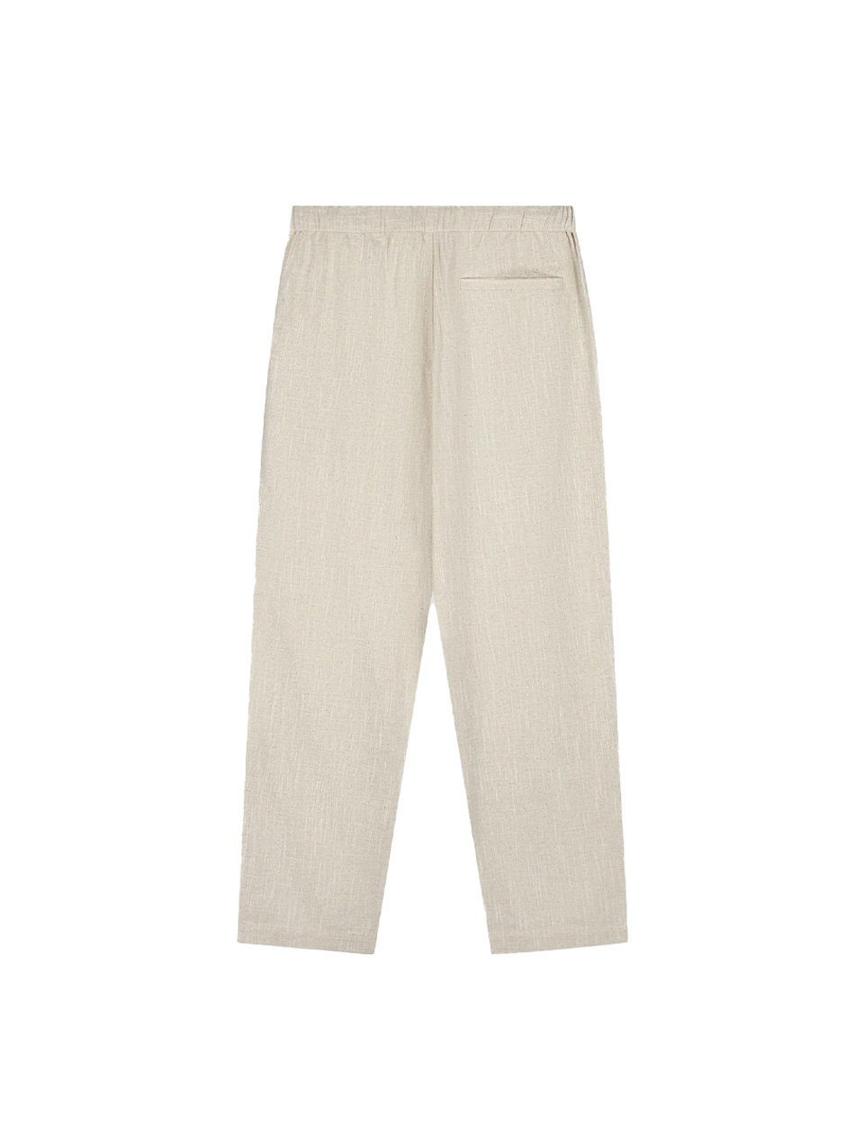 OLAF Linen Barrel Leg Pants Cement