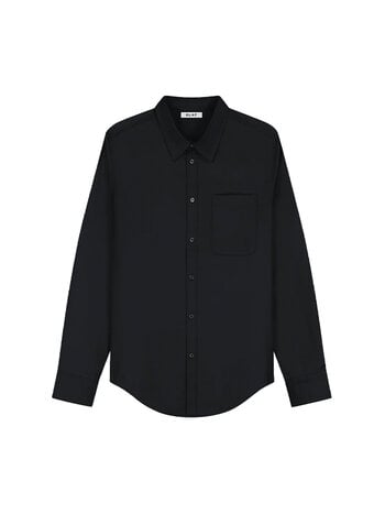 OLAF Tropical Wool Blend Shirt Black