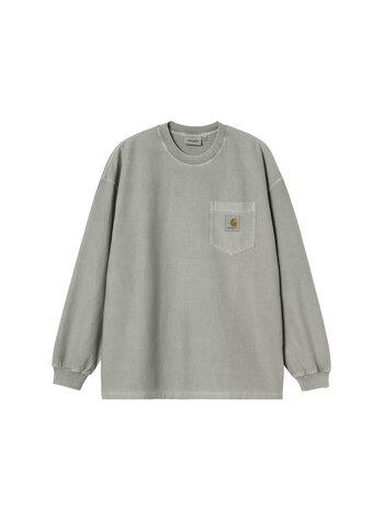 Carhartt WIP L/S Loose Pocket T-Shirt Shady Green Garment Dyed