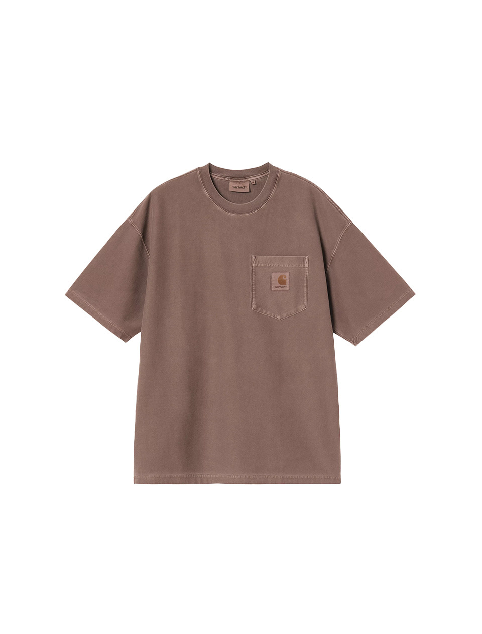Carhartt WIP S/S Loose Pocket T-Shirt Tobacco Garment Dyed