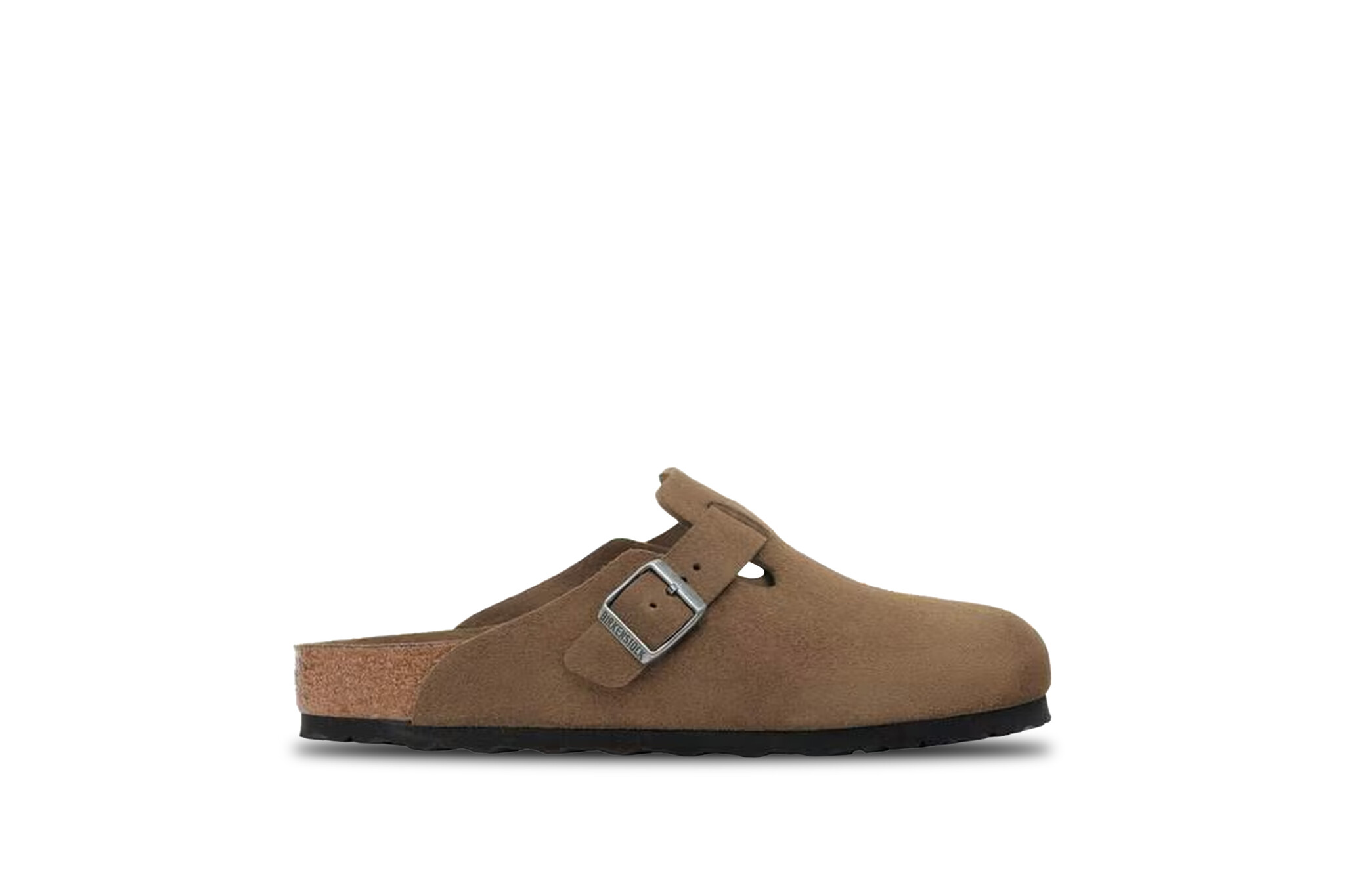 Birkenstock Boston Suede Dark Tea Tonal