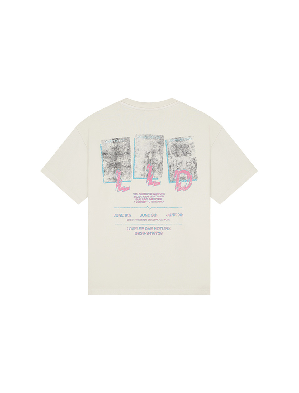 Lovelee Dae LLD T-Shirt Vintage White