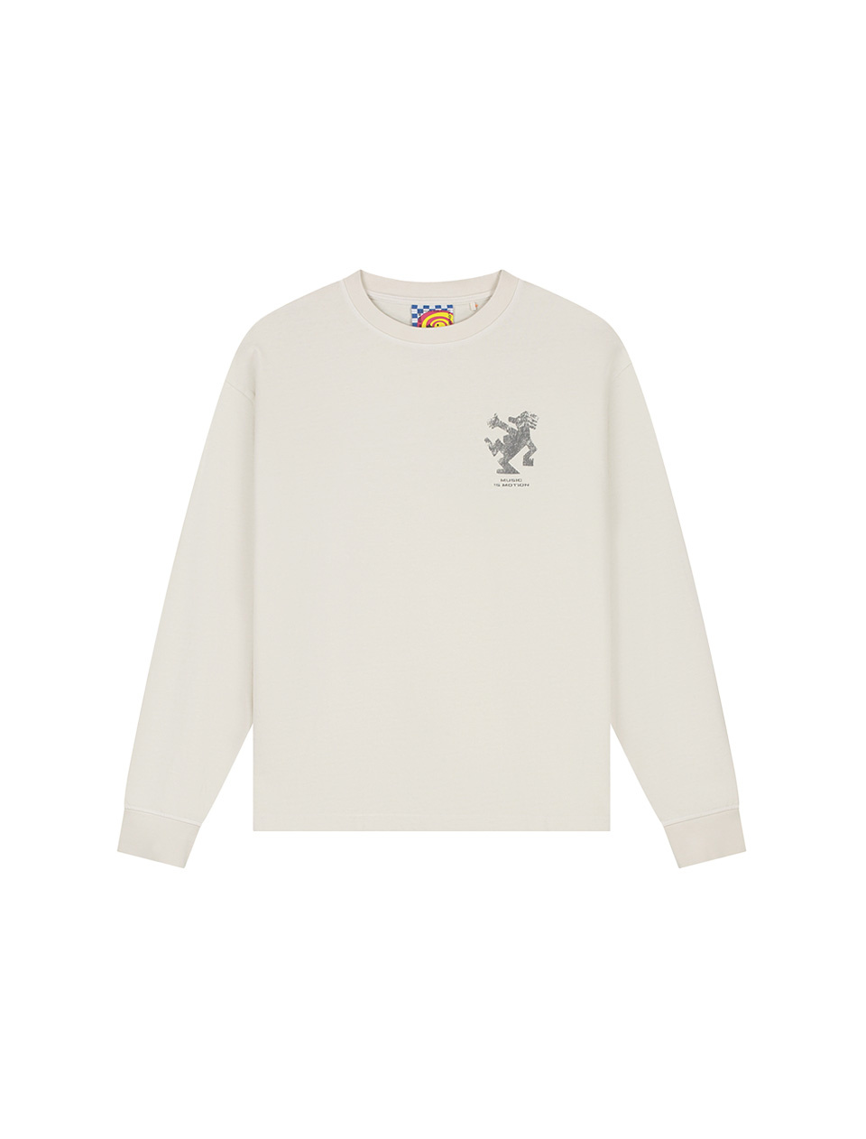 Lovelee Dae Jack Logo Longsleeve Vintage White