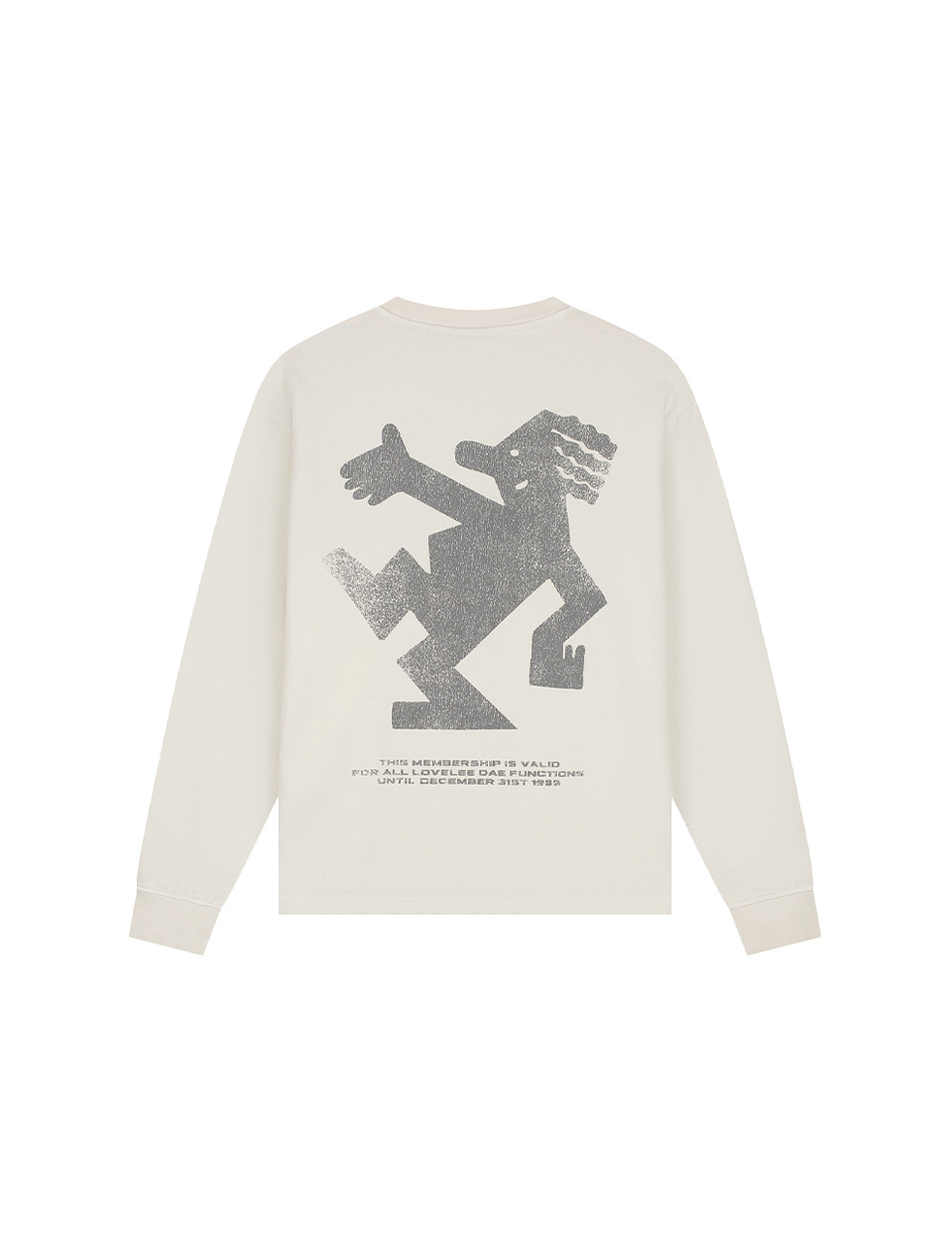 Lovelee Dae Jack Logo Longsleeve Vintage White