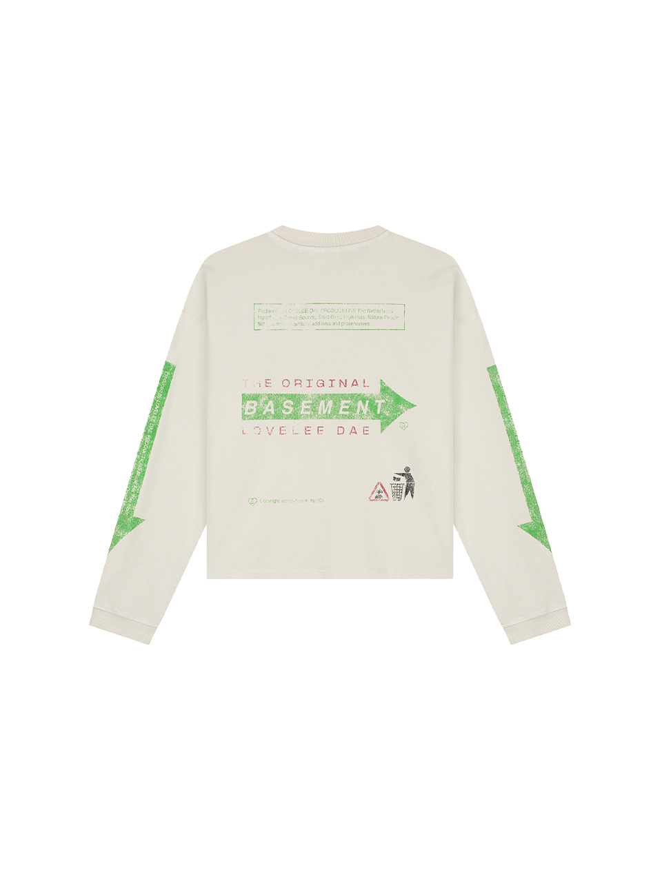 Lovelee Dae Basement Longsleeve Vintage White