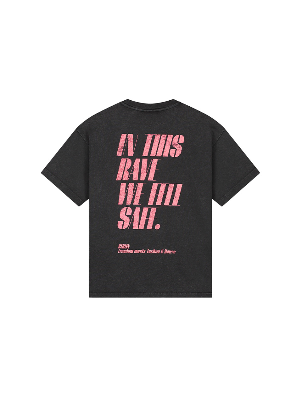 Lovelee Dae Berlin - As It Is T-Shirt Washed Black