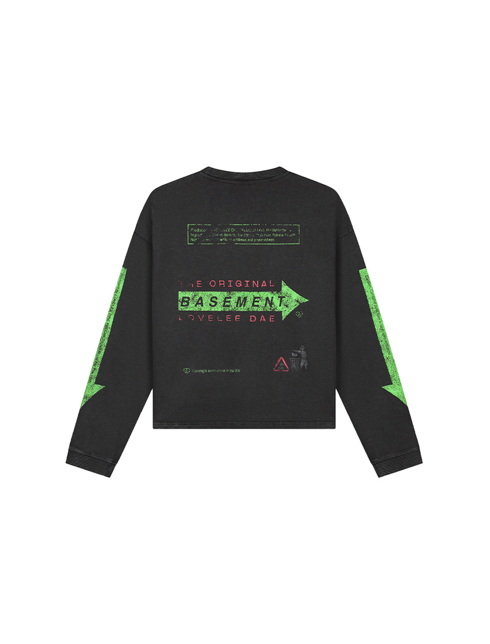 Lovelee Dae Basement Longsleeve Washed Black