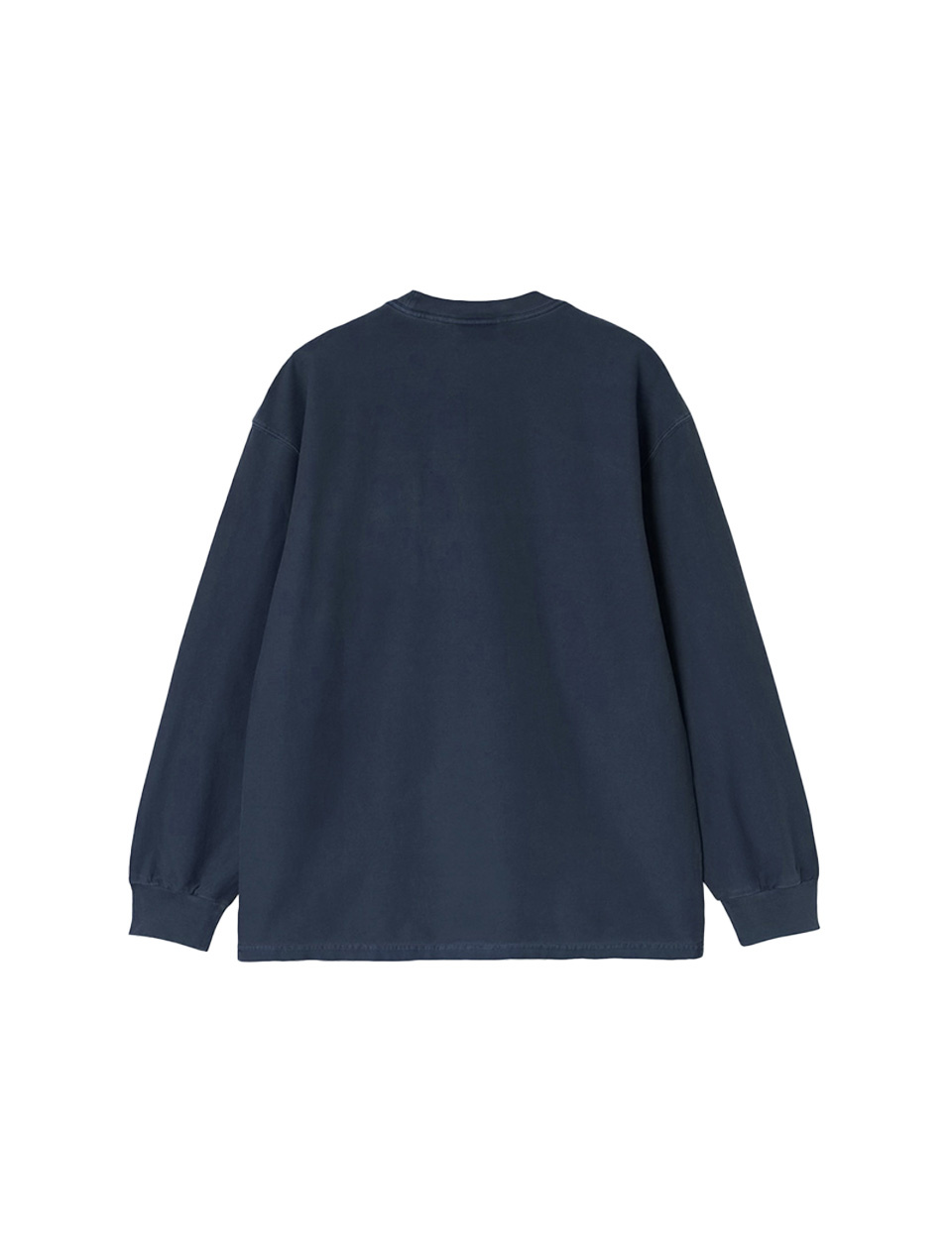 Carhartt WIP L/S Loose Pocket T-Shirt Dark Navy Garment Dyed