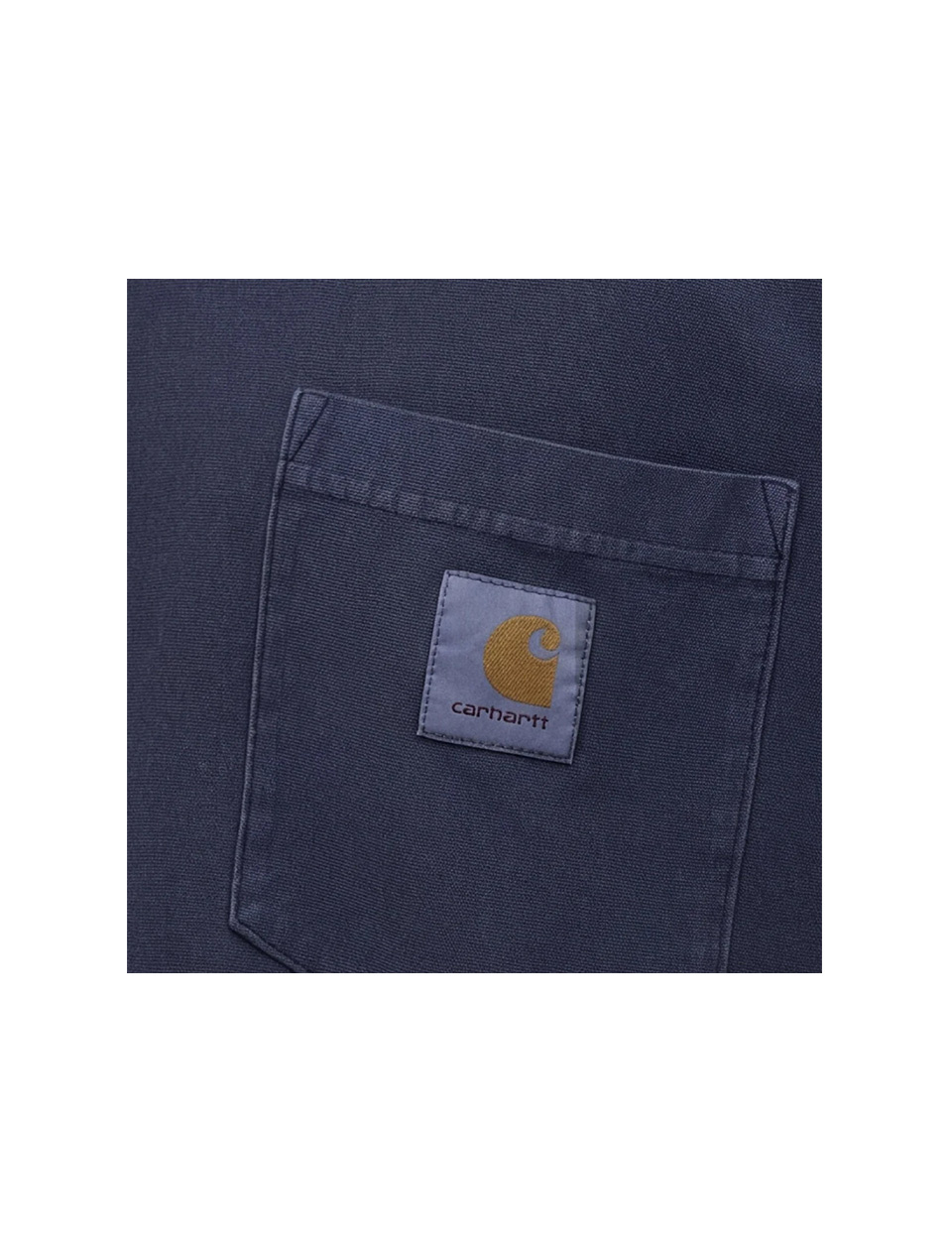 Carhartt WIP L/S Loose Pocket T-Shirt Dark Navy Garment Dyed