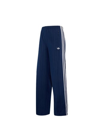 Adidas Pinstripe Firebird Loose Track Pants W Night Indigo White Grey Two
