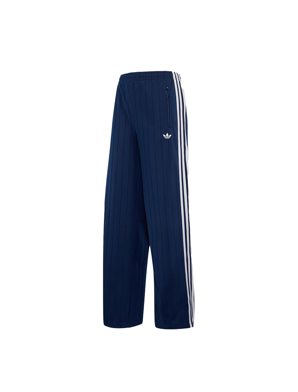 Adidas Pinstripe Firebird Loose Track Pants W Night Indigo White Grey Two