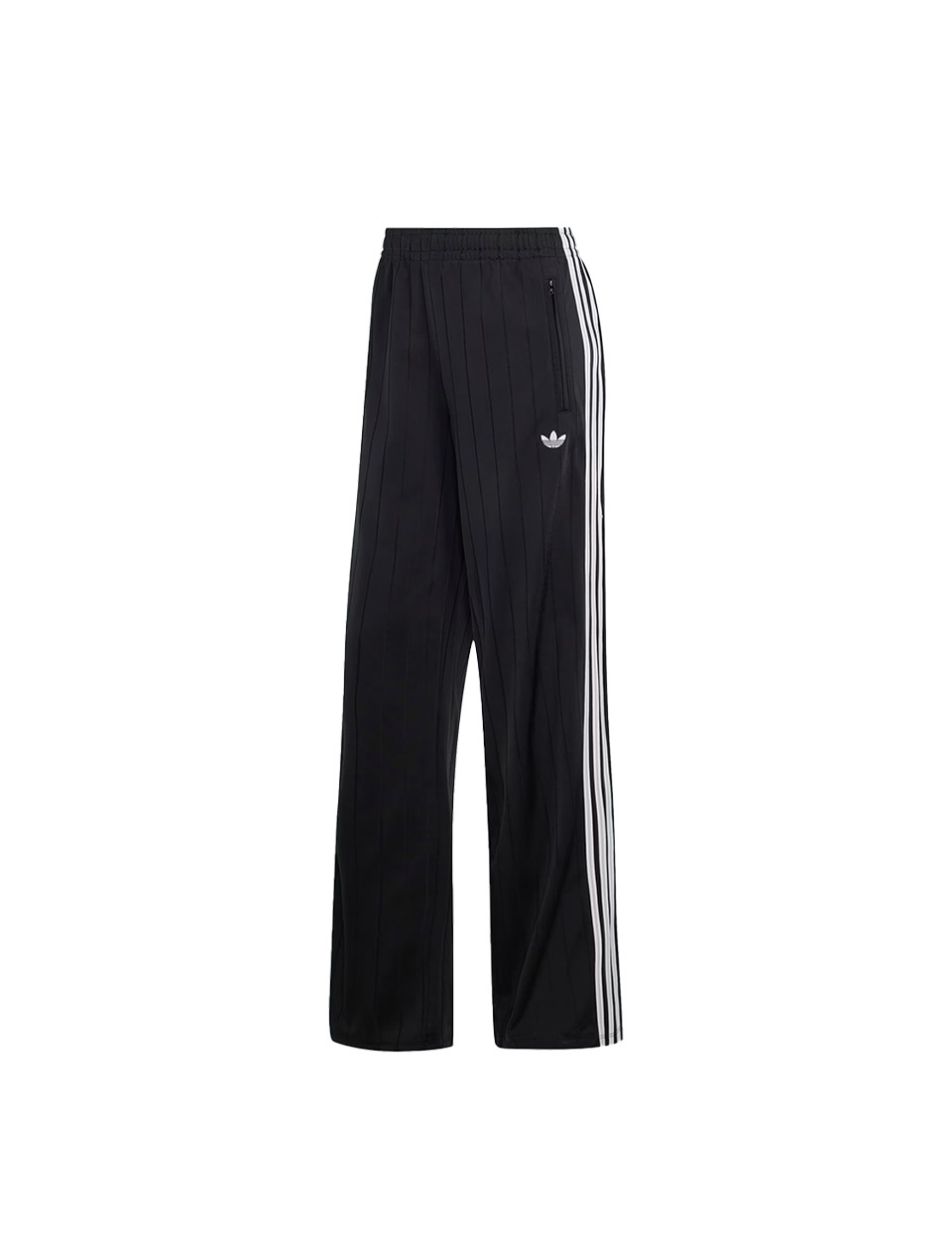 Adidas Pinstripe Firebird Loose Track Pants W Black White Grey Two