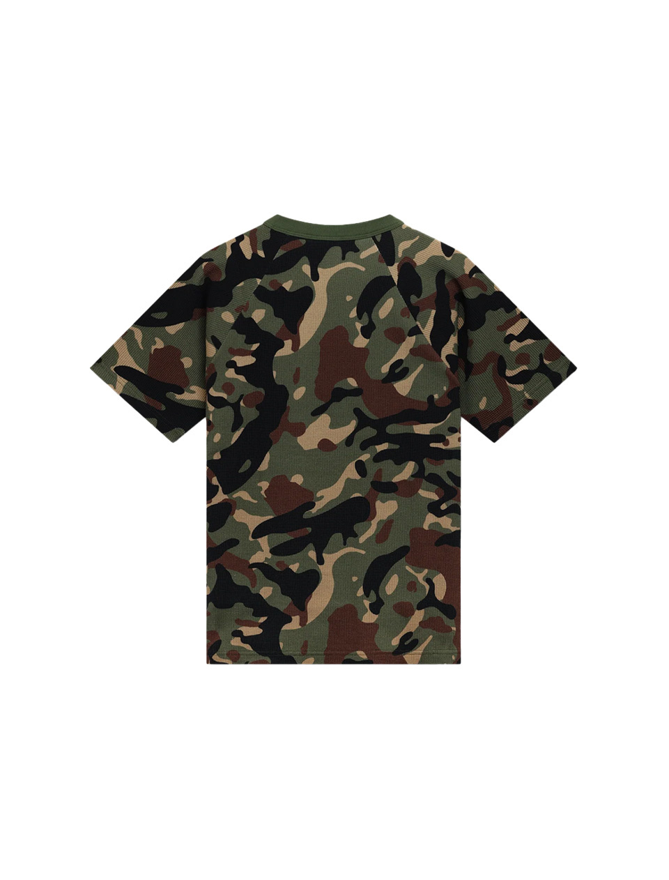 The New Originals Emblem Camo Waffle Tee Camo Print