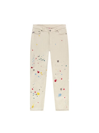The New Originals Freddy Paint Jeans White Alyssum