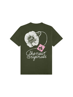 The New Originals Postal Bee Tee Golden Moss